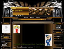 Tablet Screenshot of cux-radio.de